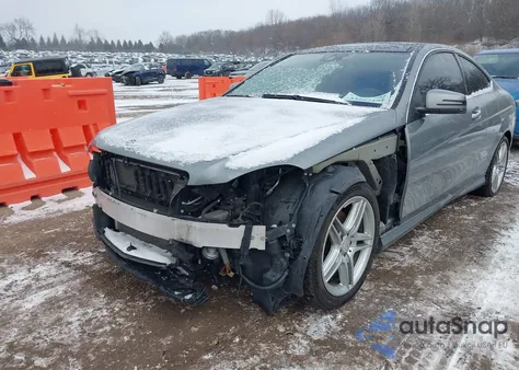 2012 Mercedes-Benz C 350 Sport 4Matic from USA, damaged, VIN WDDGJ8JB1CF918020